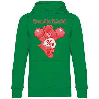 Promille Bärchi - Glücksbärchi - Unisex Hoodie Kelly Green