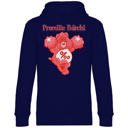 Promille Bärchi - Glücksbärchi - Unisex Hoodie Navy Blue