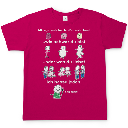 Mir egal welche Hautfarbe du hast - Herren Shirt Sorbet