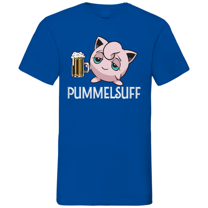Pummelsuff Pummeluff Pokemon - Herren V-Neck Shirt Royal Blue
