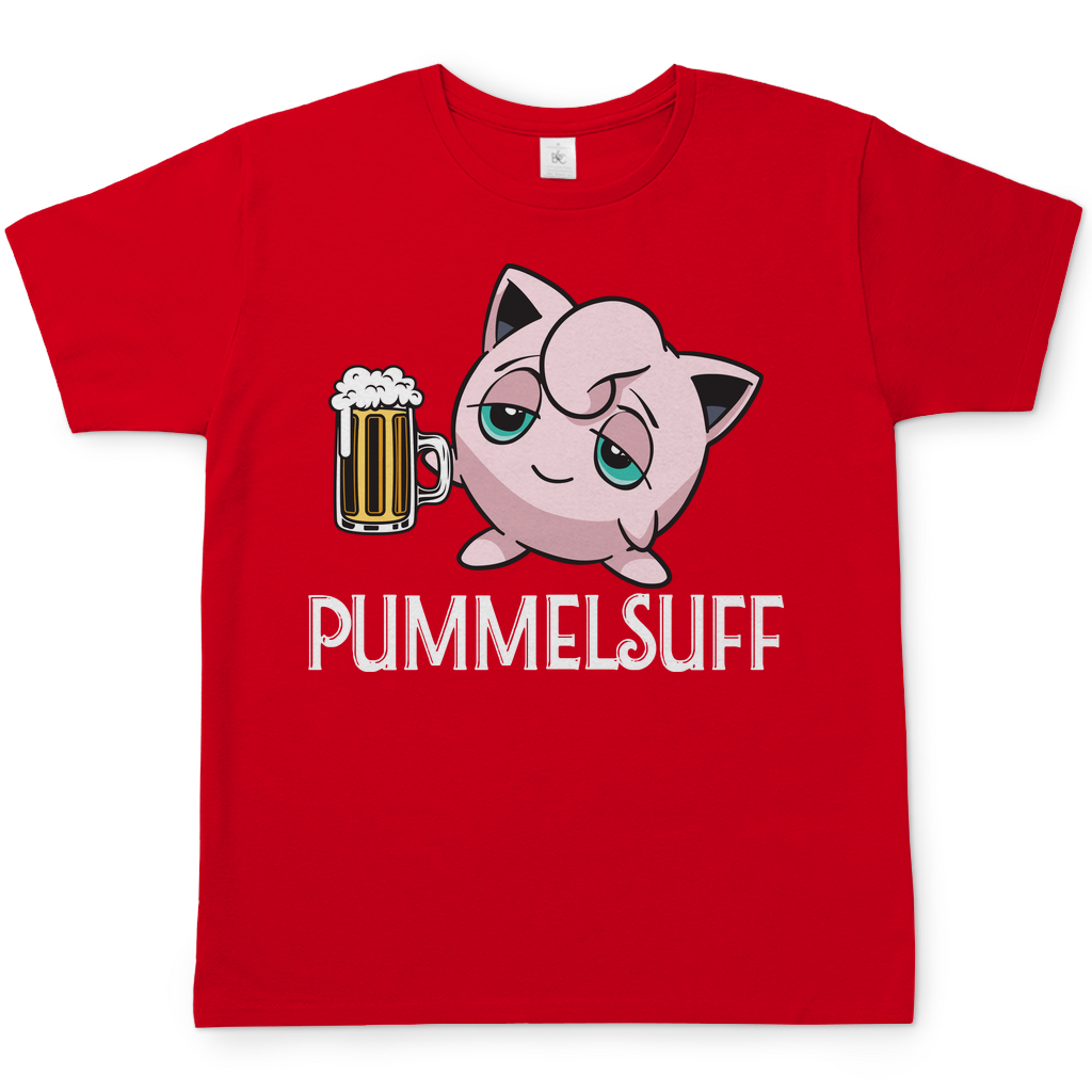 Pummelsuff Pummeluff Pokemon - Herren Shirt Red
