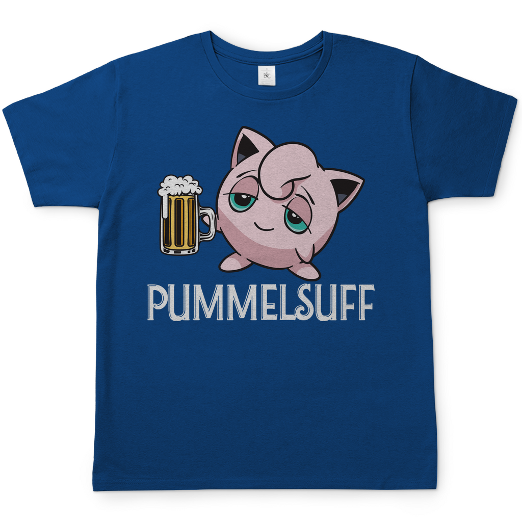 Pummelsuff Pummeluff Pokemon - Herren Shirt Royal Blue