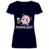 Pummelsuff Pummeluff Pokemon - V-Neck Damenshirt Deep Navy