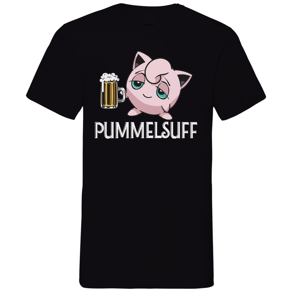 Pummelsuff Pummeluff Pokemon - Herren V-Neck Shirt Black