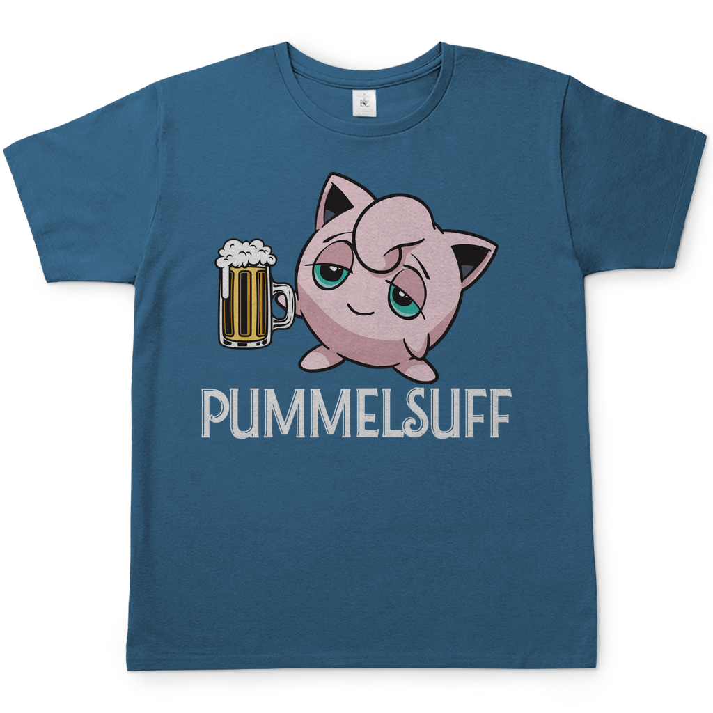 Pummelsuff Pummeluff Pokemon - Herren Shirt Stone Blue