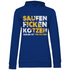 Saufen Ficken Kotzen Radler ist für Fotzen - Damen Hoodie Royal