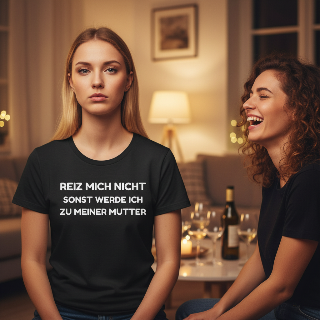 Reiz mich nicht sonst werde ich zu meiner Mutter - Damen Premium Bio T-Shirt
