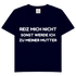 Reiz mich nicht sonst werde ich zu meiner Mutter - Damen V-Neck T-Shirt Deep Navy