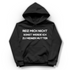 Reiz mich nicht sonst werde ich zu meiner Mutter - Damen Hoodie Jet Black