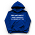 Reiz mich nicht sonst werde ich zu meiner Mutter - Damen Hoodie Royal Blue