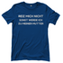 Reiz mich nicht sonst werde ich zu meiner Mutter - Damen T-Shirt Royal Blue