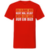 Ich glaube mir nicht mal selbst - Herren V-Neck Shirt Red