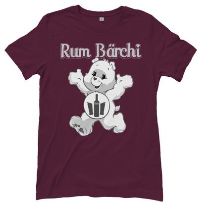 Rum Bärchi - Glücksbärchi - Damenshirt Burgundy