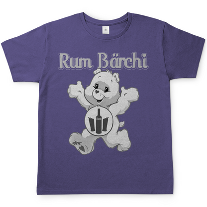 Millennial Lilac Herren Shirt mit Rum Bärchi Spirituosen Aufdruck, Frontansicht