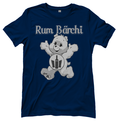 Rum Bärchi - Glücksbärchi - Damenshirt Navy