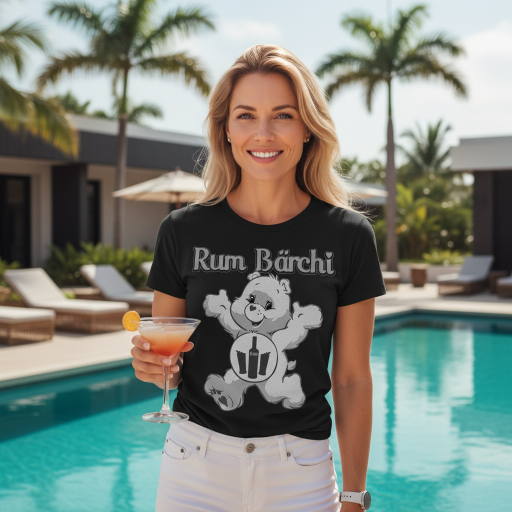 Rum Bärchi - Glücksbärchi - Damenshirt