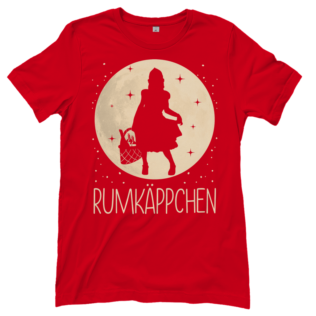 Mond Prinzessin - Rumkäppchen - Damenshirt Red