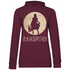 Mond Prinzessin - Rumkäppchen - Damen Hoodie Wine