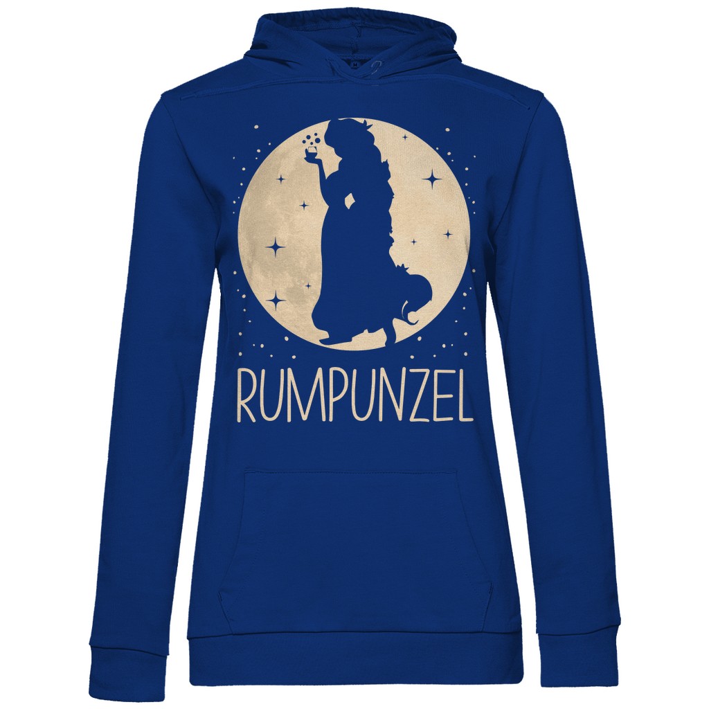 Mond Prinzessin - Rumpunzel - Damen Hoodie Royal