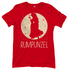 Mond Prinzessin - Rumpunzel - Damenshirt Red