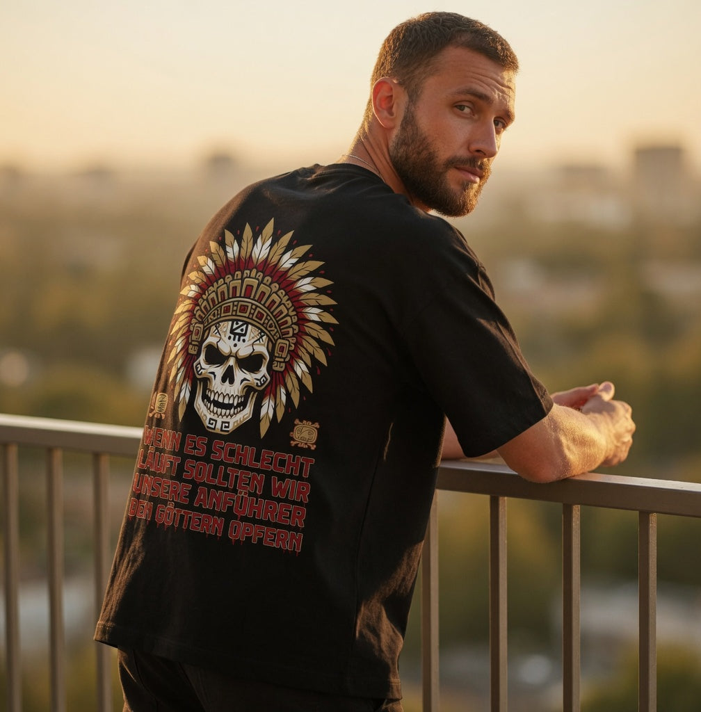 Wenn es schlecht läuft sollten wir unsere Anführer opfern - Jack and Jones Oversize T-Shirt