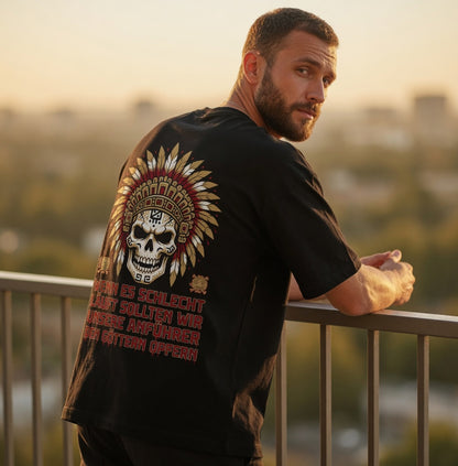 Wenn es schlecht läuft sollten wir unsere Anführer opfern - Jack and Jones Oversize T-Shirt