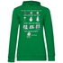 Mir egal welche Hautfarbe du hast - Damen Hoodie Kelly Green