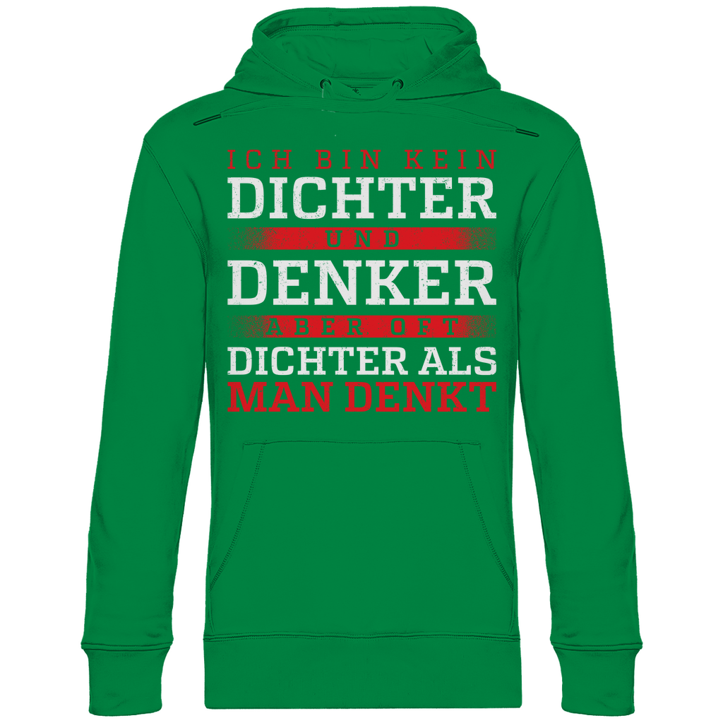 Oft dichter als man denkt - Unisex Hoodie Kelly Green
