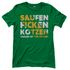 Saufen Ficken Kotzen Radler ist für Fotzen - Damenshirt Kelly Green
