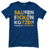 Saufen Ficken Kotzen Radler ist für Fotzen - Damenshirt Royal Blue