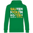 Saufen Ficken Kotzen Radler ist für Fotzen - Unisex Hoodie Kelly Green