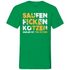 Saufen Ficken Kotzen Radler ist für Fotzen - Herren V-Neck Shirt Kelly Green