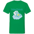 Schlaf Bärchi - Glücksbärchi - Herren V-Neck Shirt Kelly Green