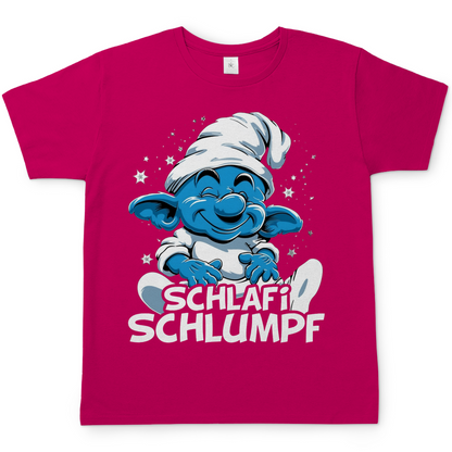 Schlafi Schlumpf Grafik - Herren Shirt Sorbet