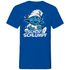 Schlafi Schlumpf Grafik - Herren V-Neck Shirt Royal Blue