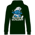 Schlafi Schlumpf Grafik - Unisex Hoodie Forest Green