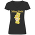 Schlau Bärchi - Glücksbärchi - V-Neck Damenshirt Black