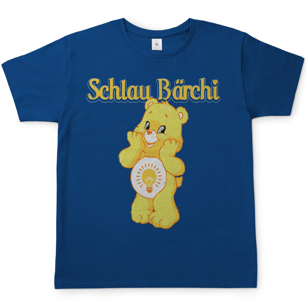 Schlau Bärchi - Glücksbärchi - Herren Shirt Royal Blue