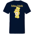 Schlau Bärchi - Glücksbärchi - Herren V-Neck Shirt Navy
