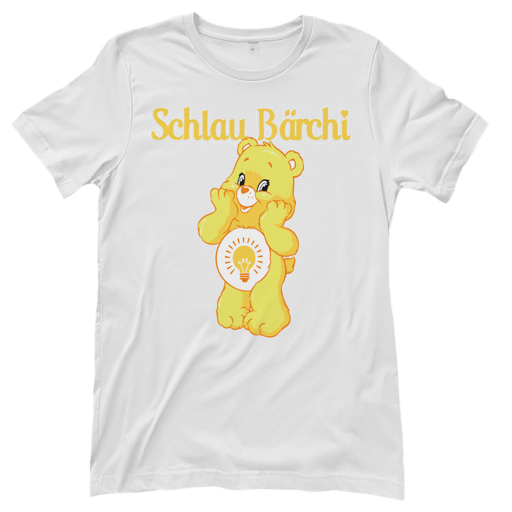 Schlau Bärchi - Glücksbärchi - Damenshirt White