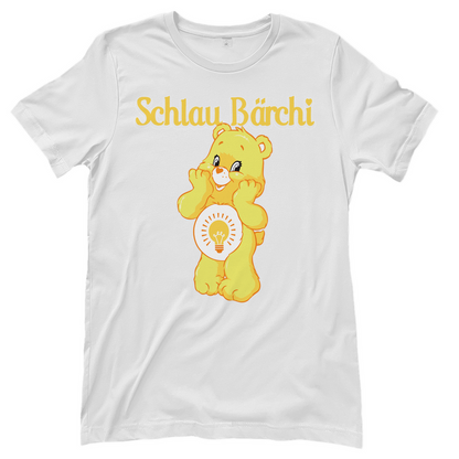 Schlau Bärchi - Glücksbärchi - Damenshirt White