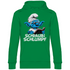 Schlaubi Schlumpf Grafik - Unisex Hoodie Kelly Green