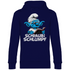 Schlaubi Schlumpf Grafik - Unisex Hoodie Navy Blue