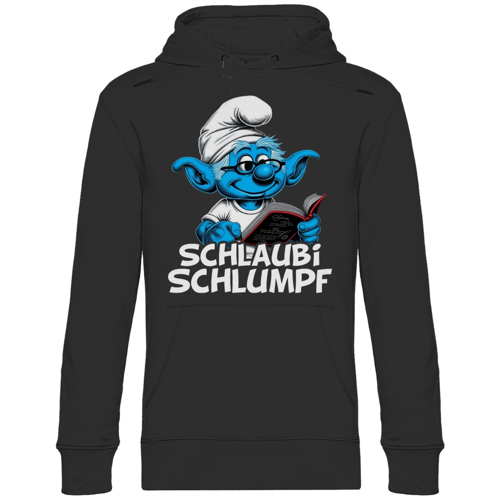 Schlaubi Schlumpf Grafik - Unisex Hoodie Black
