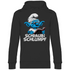 Schlaubi Schlumpf Grafik - Unisex Hoodie Black
