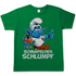 Schnäpschen Schlumpf Grafik - Herren Shirt Kelly Green