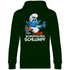 Schnäpschen Schlumpf Grafik - Unisex Hoodie Forest Green