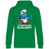 Schnäpschen Schlumpf Grafik - Unisex Hoodie Kelly Green