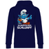 Schnäpschen Schlumpf Grafik - Unisex Hoodie Navy Blue