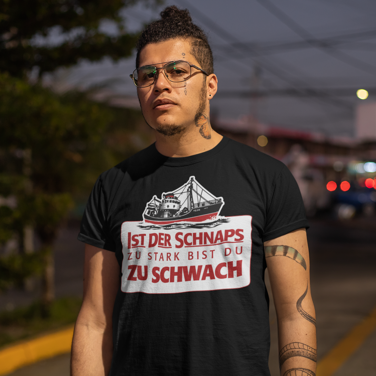 Ist der Schnaps zu stark bist du zu schwach - Herren Shirt